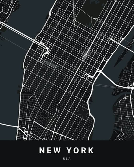 New York — night / minimal